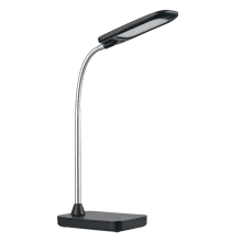 Single Light 21" Tall LED Flexible Neck Desk Lamp