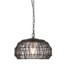 Diego 15" Wide Cage Pendant