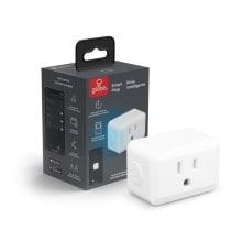 15 Amp 125 Volt WiFi Mini Smart Home Plug-In Outlet with Voice Control