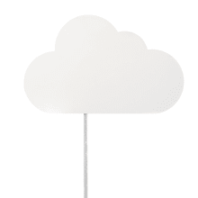 Novogratz 9" Tall Wall Sconce with Decorative Cloud Shade