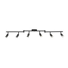 Payton 6 Light 47" Wide Fixed Rail Ceiling Fixture