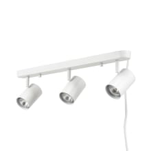 Dale Plug-in 3 Light 22" Wide Accent Light Linear Ceiling Fixture