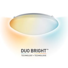 Duo Bright 11" Wide LED Flush Mount Bowl Ceiling Fixture