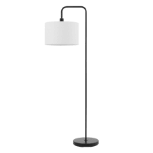 Barden Single Light 58" Tall Gooseneck Floor Lamp