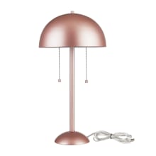 Novogratz Electric Haydel 2 Light 21" Tall Buffet Table Lamp