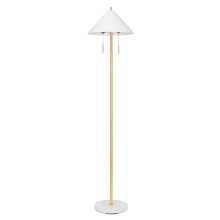 Novogratz 2 Light 59" Tall LED Buffet Floor Lamp