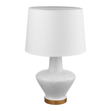 Serena Single Light 18" Tall LED Vase Table Lamp