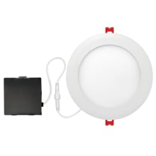 Slimline 6" LED Open Recessed Trim and Remodel Housing - Insulated Ceiling Rated