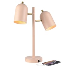 Carter 2 Light 18" Tall Accent Desk Lamp