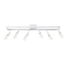Weston 6 Light 36" Wide Fixed Rail Ceiling Fixture