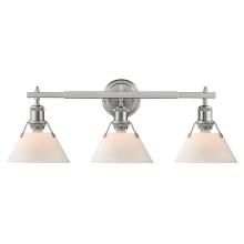 Orwell 3 Light 27" Wide Vanity Light