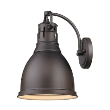 Duncan 1 Light 8-7/8" Wide Wall Sconce in Rubbed Bronze