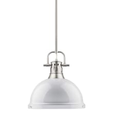 Duncan Single Light 14" Wide Pendant