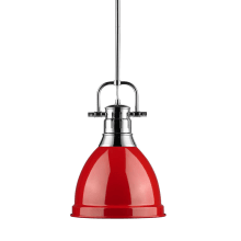 Duncan Single Light 9" Wide Mini Pendant