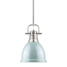 Duncan Single Light 9" Wide Mini Pendant