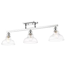 Carver 3 Light 36" Wide Fixed Rail Linear Ceiling Fixture