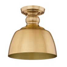 Holmes 9" Wide Semi-Flush Ceiling Fixture