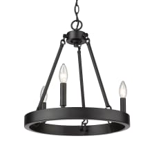 Alastair 3 Light 16" Wide Taper Candle Chandelier
