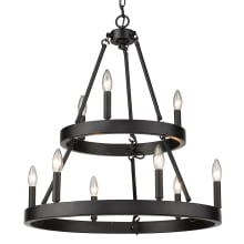 Alastair 9 Light 24" Wide Taper Candle Chandelier