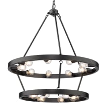 Castile 15 Light 32" Wide Ring Chandelier