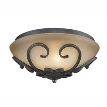 Madera Flush Mount Ceiling Fixture with 3 Lights