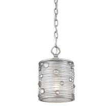 Joia Single Light 7-1/4" Wide Mini Pendant with Crystal Accents