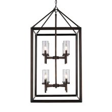 8 Light 21" Wide 2 Tier Chandelier From the Smyth Collection