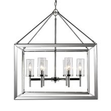 6 Light 27" Wide 1 Tier Chandelier From the Smyth Collection