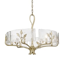 Calla 6 Light 28" Wide Taper Candle Style Chandelier