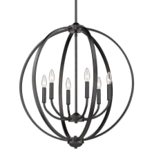Colson 6 Light 26" Wide Taper Candle Style Chandelier