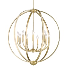 Colson 9 Light 33" Wide Taper Candle Style Chandelier
