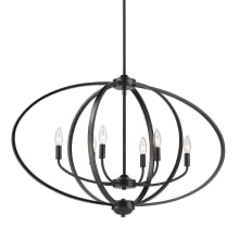 Colson 6 Light 35" Wide Taper Candle Style Chandelier
