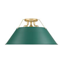 Orwell 3 Light 19" Wide Semi-Flush Ceiling Fixture