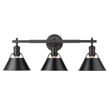 Orwell 3 Light 27" Wide Bathroom Vanity Light