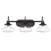 Nash 3 Light 29" Wide Bathroom Vanity Light