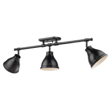 Duncan 3 Light 35" Wide Fixed Rail Linear Ceiling Fixture / Wall Sconce