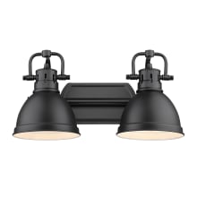 Duncan 2 Light 17" Wide Bathroom Vanity Light