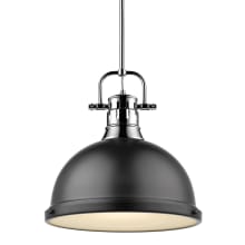 Duncan Single Light 14" Wide Pendant