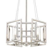 Marco 4 Light 16" Wide Taper Candle Drum Chandelier