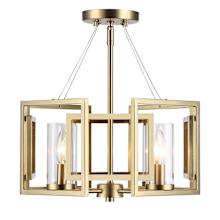 Marco 4 Light 16" Wide Semi-Flush Ceiling Fixture