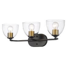 Roxie 3 Light 25" Wide Bathroom Vanity Light