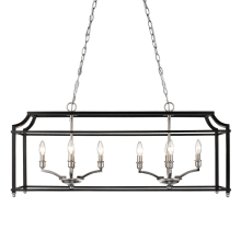 Leighton 8 Light 38-3/4" Wide Taper Candle Chandelier