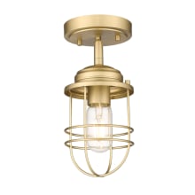 Seaport 5" Wide Semi-Flush Ceiling Fixture