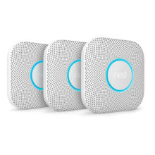 Nest Protect (Wired) 2nd Generation, White Pack of 3