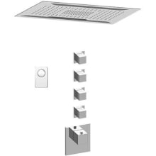 Aqua-Sense Ceiling-Mount Shower System