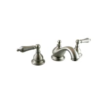 Atlantis Double Handle Widespread Lavatory Faucet with Metal Lever Handles