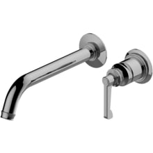 Vignola 1.2 GPM 2 Hole Wall Mounted 2-11/16" Widespread Bathroom Faucet with 9-3/8" Spout Reach