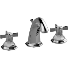 Topaz 1.2 GPM Widespread Bathroom Faucet with Pop-Up Drain Assembly