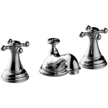 Lauren 1.2 GPM Widespread Bathroom Faucet with Pop-Up Drain Assembly