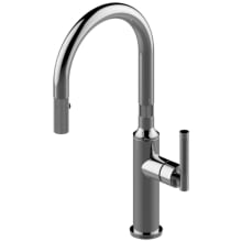 Harley 1.8 GPM Single Hole Pull Down Bar Faucet